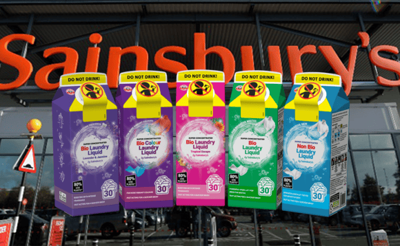 sainsburys cardboard packaging
